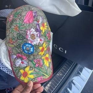 Gucci Ophidia Floral hat
